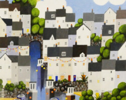 Harbour View. Linda Bartlett. Acrylic. 2025