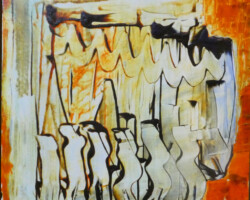 Burlesque. Robert Parrish. Acrylic. 2025