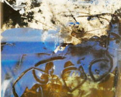 Dark Waves 2. Caroline Hart. Mixed Media. 2025