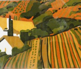 Home Farm 2/10. Phil Keen. Screen Print. 2025